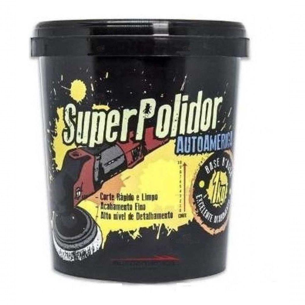 Massa Polir Super Polidor Kg - Autoamerica - 1