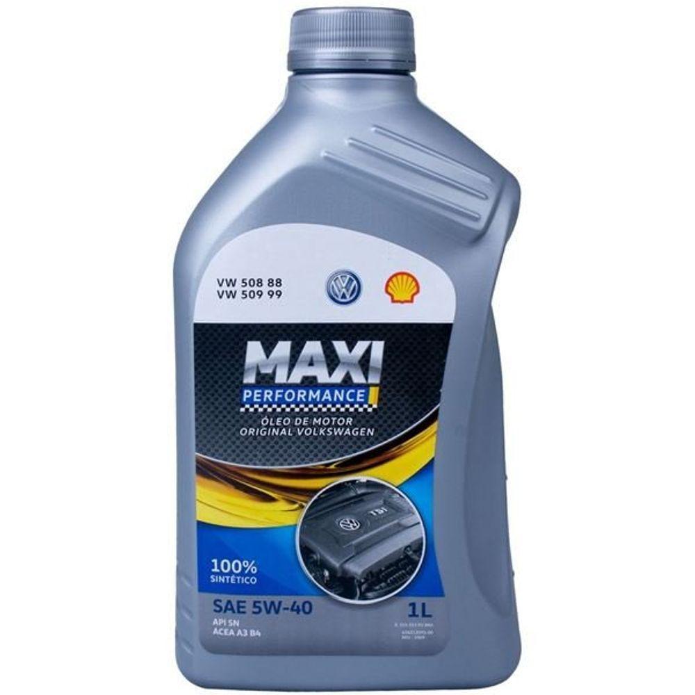 Kit Com 4 Oleo Maxi Performance Vw Sintetico 5w40  Sem Variação único - 2