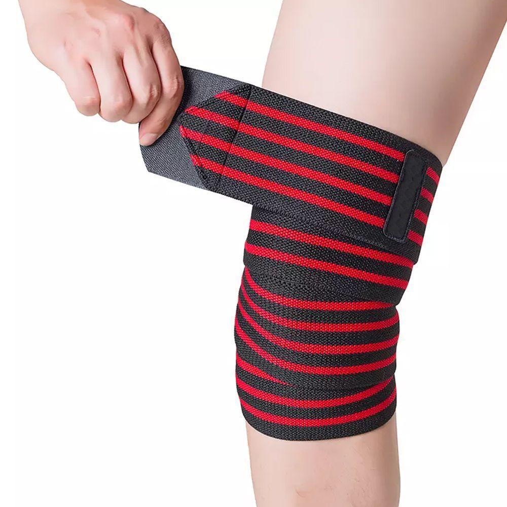 Joelheira Protetora Sml Regulável Suporte C/Faixa Compressão - 5