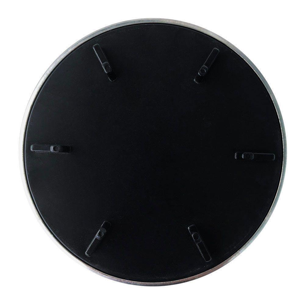 Kit Válvula Com Cesto Inox + Tampa Decorativa Inox - 3