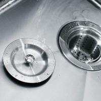 Kit Válvula Com Cesto Inox + Tampa Decorativa Inox - 6