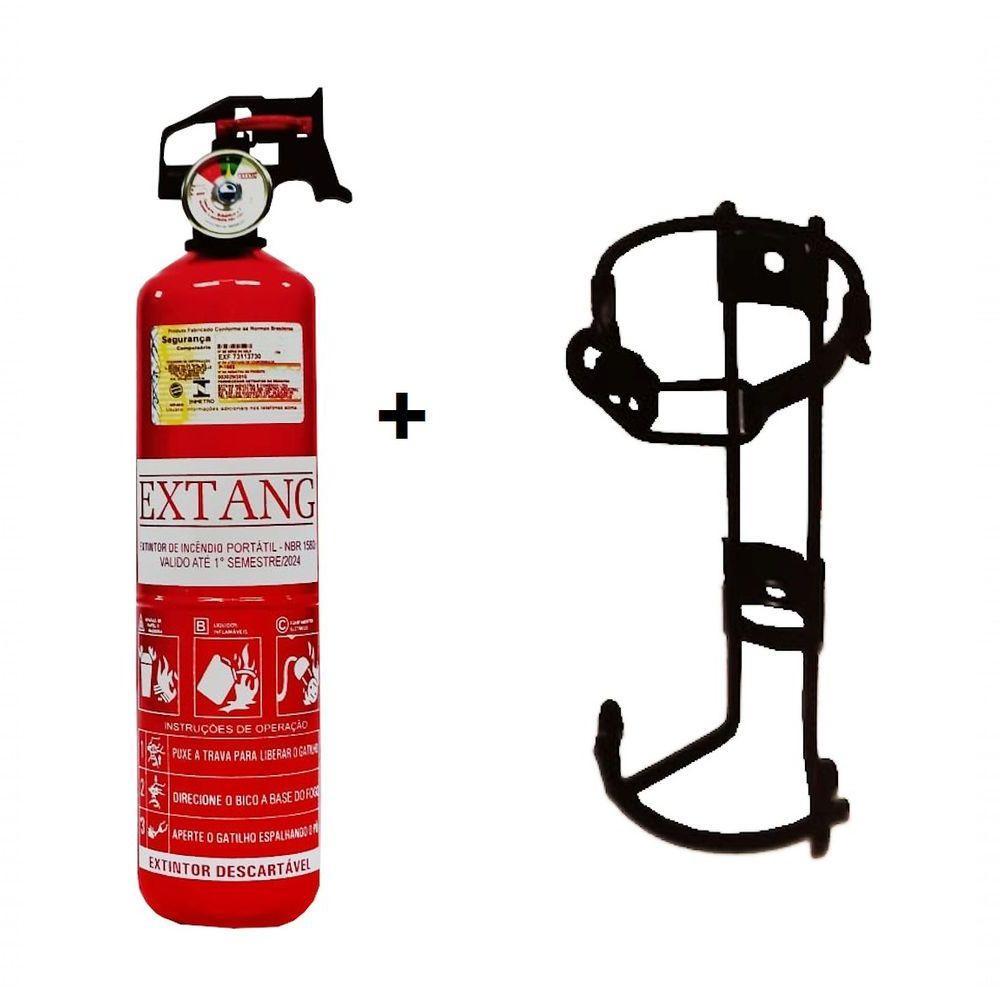 Extintor Veicular Abc 09kg Universal C/suporte 5anos - 1