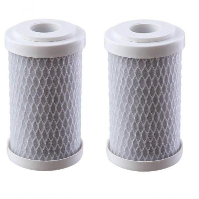 Kit 2 Refil Filtro 5'' De Carbon Block Ativado Remove Cloro