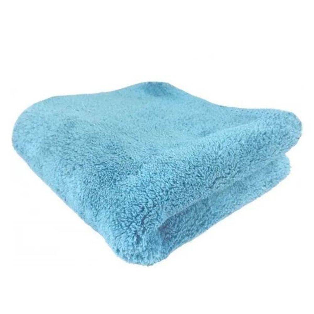 Kit Com 20 Flanela De Microfibra Azul 40x60cm - 3m - 1