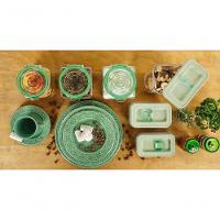 Kit 6 Canecas Verde Mendi Sálvia Oxford Cerâmica 360ml - 2