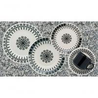 Kit 12 Canecas Donna Folk Oxford Cerâmica 270ml - 2