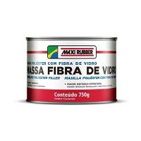 Massa Poliester Com Fibra 750g - Maxi Rubber - 1