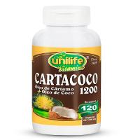 Kit 2 Óleo De Cartamo E Coco Cartacoco 1200Mg Unilife - 3