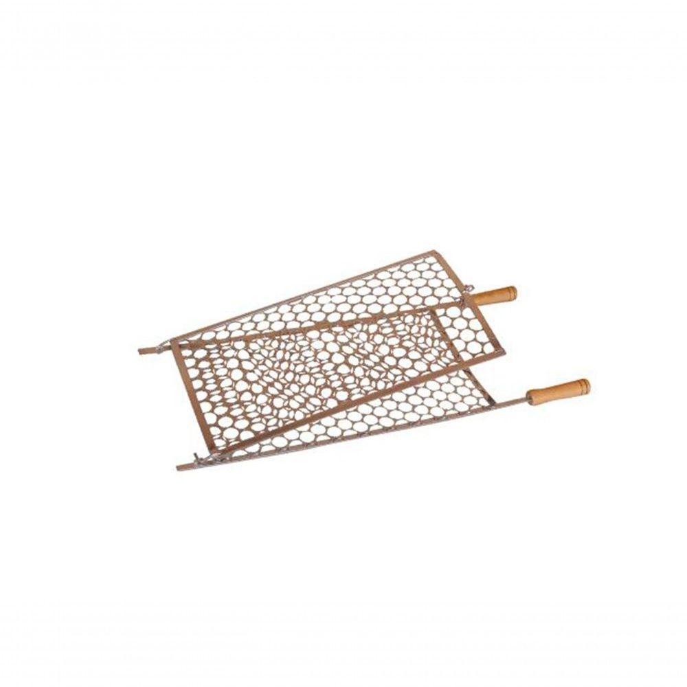 Grelha Dobrável Abaulada Em Tela Moeda - 72Cmx29Cm - 1