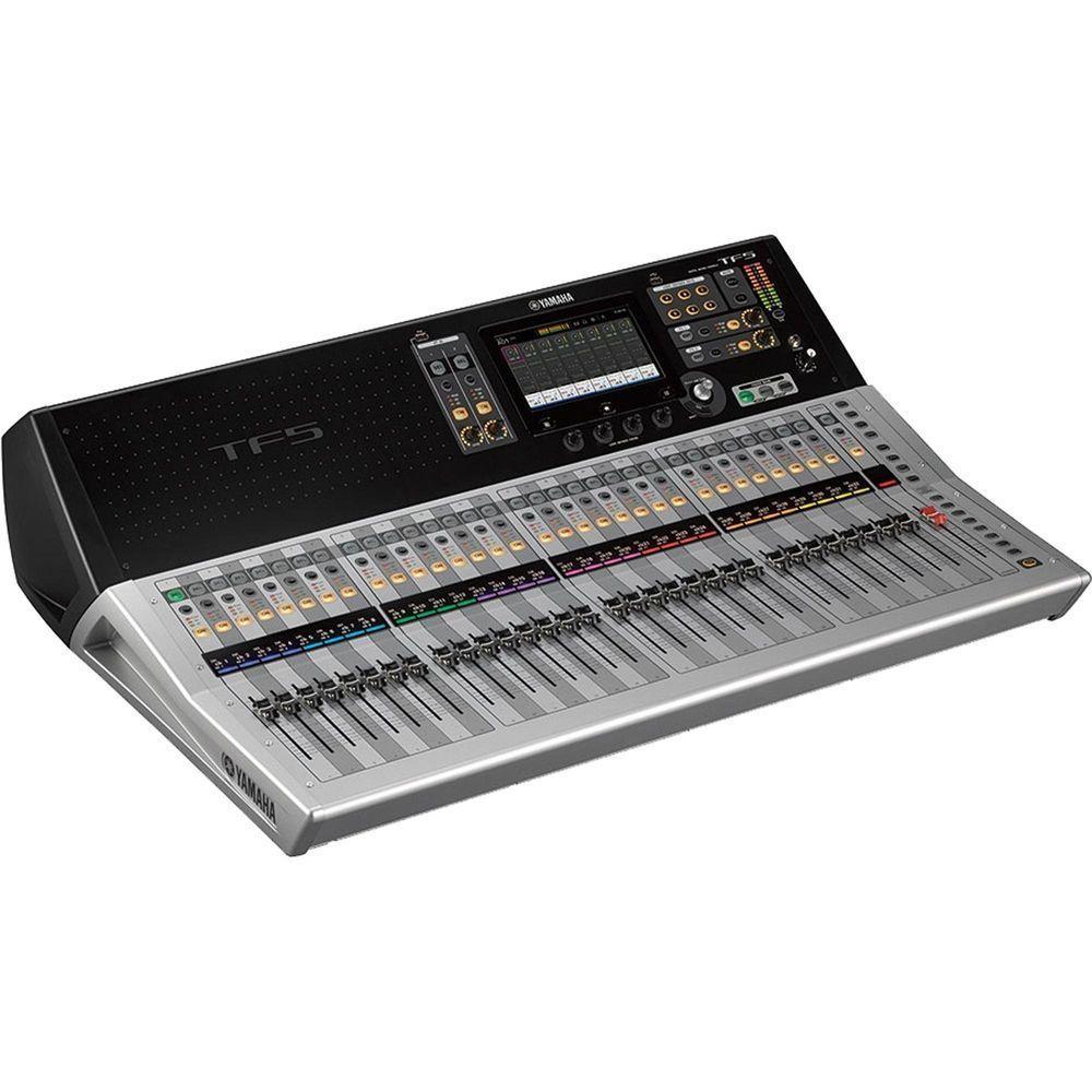 Mesa De Som Yamaha Tf5 Digital 48 Canais Bivolt Preta/prata - 3