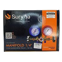 Manifold 1/4" Com Mangueira 90cm R410 Suryha 80150.033 - 1