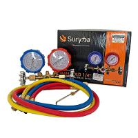 Manifold 1/4" Com Mangueira 90cm R410 Suryha 80150.033 - 6