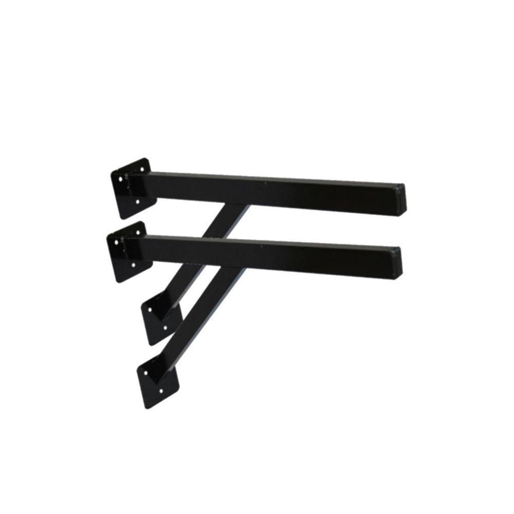 Kit 2 Suportes Parafusar Bancada Pia Pedra Mármore 40X20Cm - 1