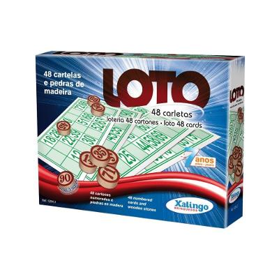 Loto 48 Cartões Xalingo Brinquedos