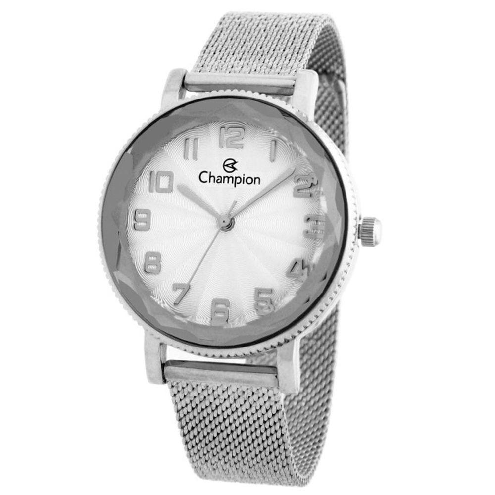Relógio Champion Casual Feminino Analógico Prata Cf24153q - 1
