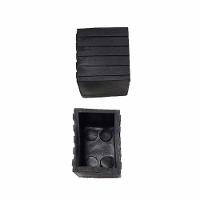 Kit C/4 Ponteira Externa Quadrada Pvc 40x60mm Equipamentos - 3