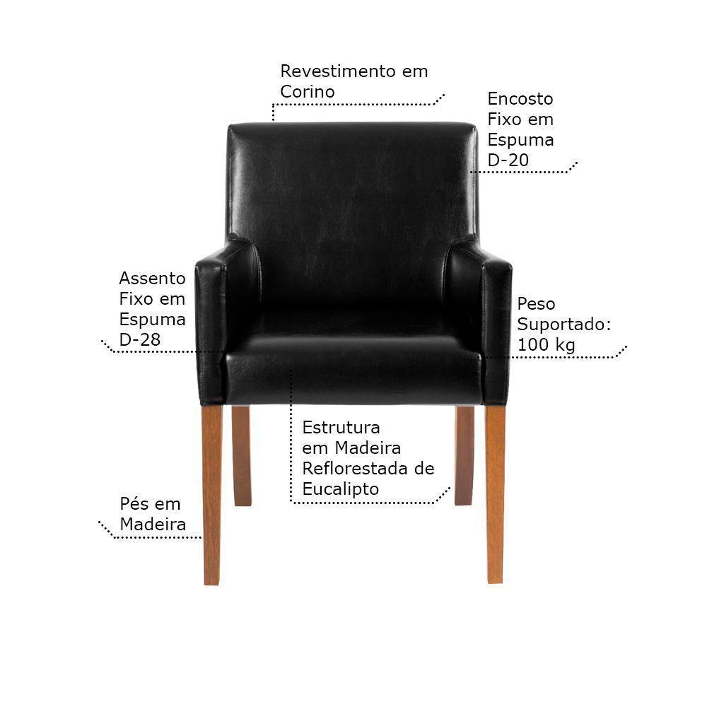 Mesa de Jogos Victoria Redonda Tampo Reversível 4 Cadeiras - 3