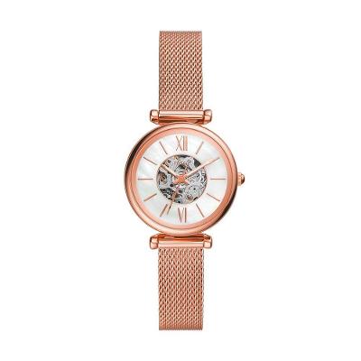 Relógio Fossil Feminino Carlie Mini Rosé - Me3188-1jn Me3188-1jn