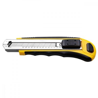 Estilete Profissional 6´´ Corpo De Dupla Injeção E 8 Lâminas