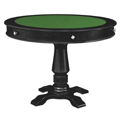 Mesa Jogos Carteado 4 Lugares Victoria Preto Fosco Gran Belo