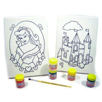 Kit 2 Telas - Princesa / Castelo - Kits For Kids