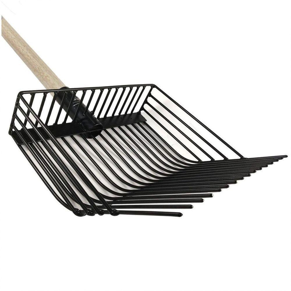 Garfo De Aço Para Limpeza De Fezes Profissional - 1