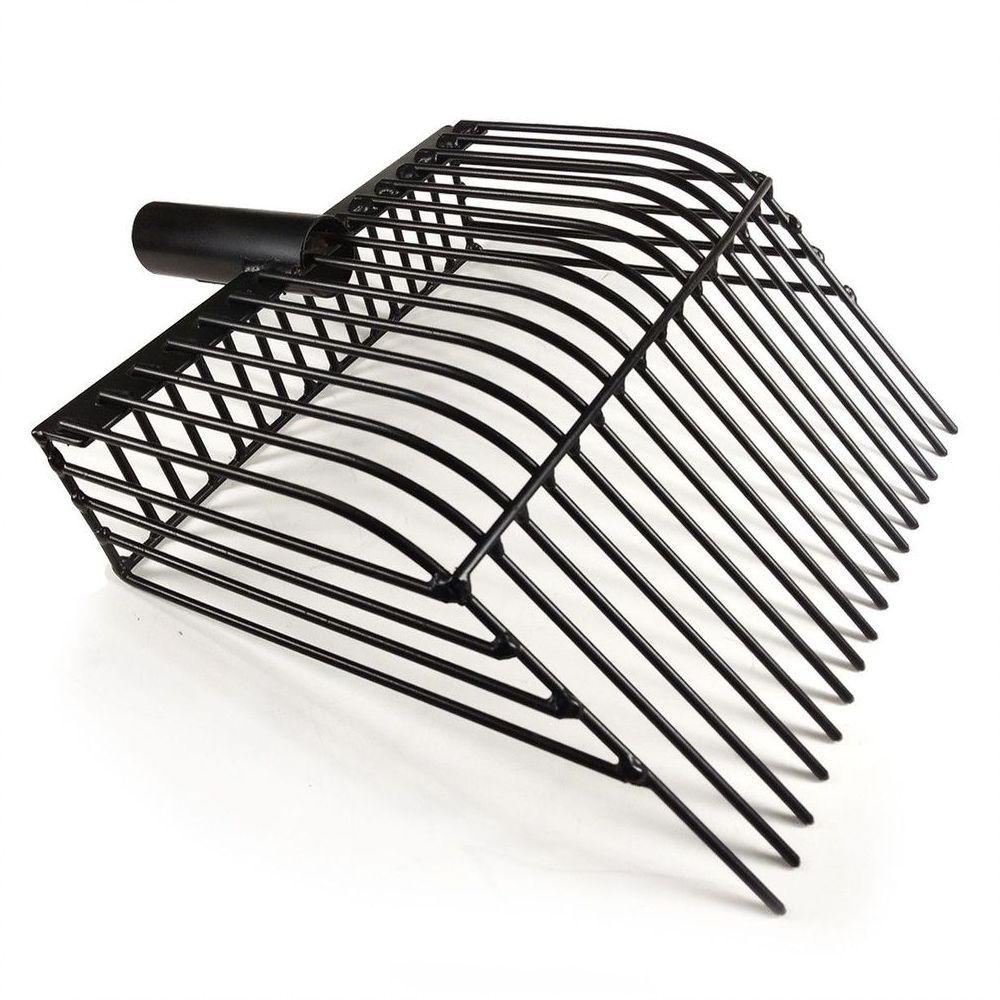 Garfo De Aço Para Limpeza De Fezes Profissional - 2