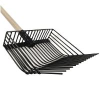 Garfo De Aço Para Limpeza De Fezes Profissional - 1