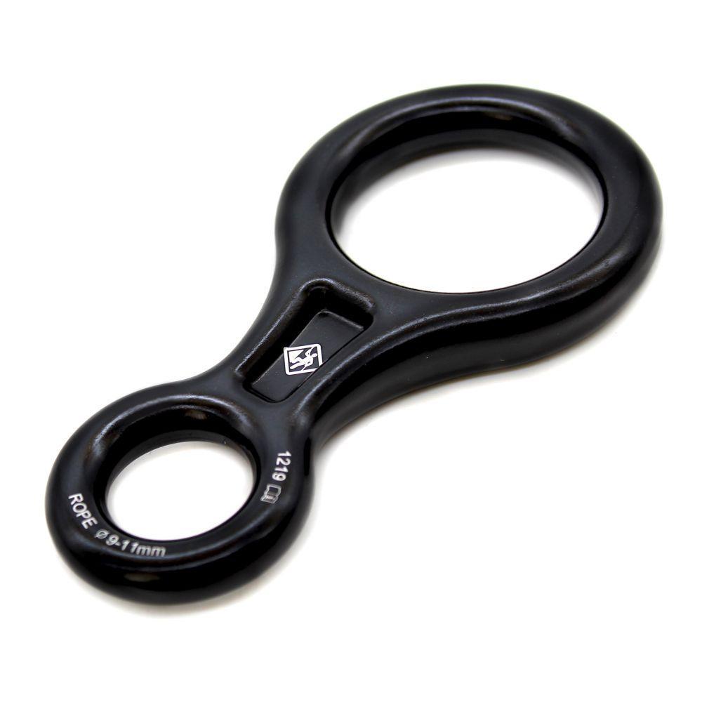 Freio Oito 8 em Alumínio Max Preto 35kn Usclimb - 2