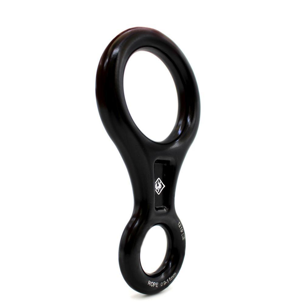 Freio Oito 8 em Alumínio Max Preto 35kn Usclimb - 3