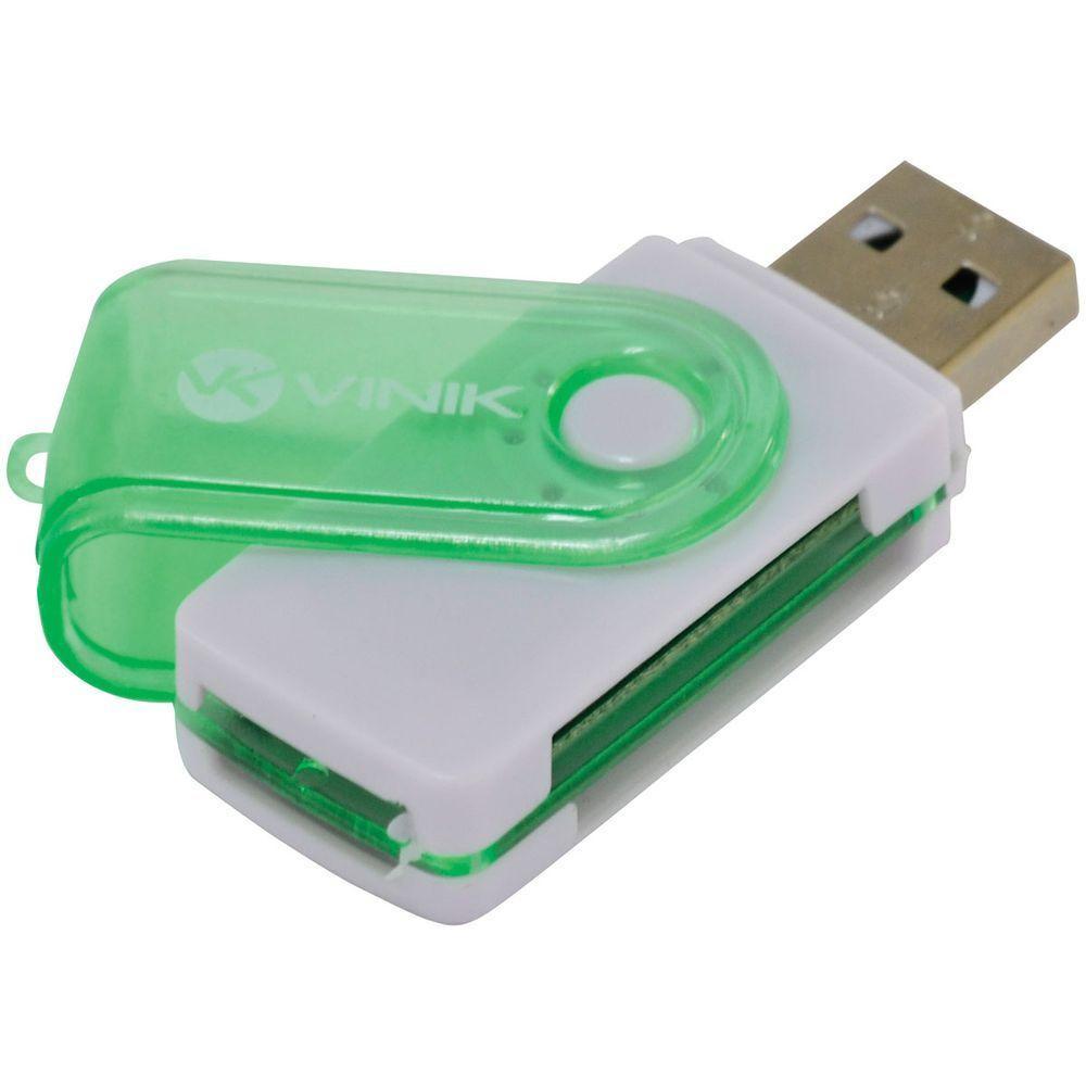 Leitor De Cartão Usb 2.0 4 Em 1 - Ul100 - 4