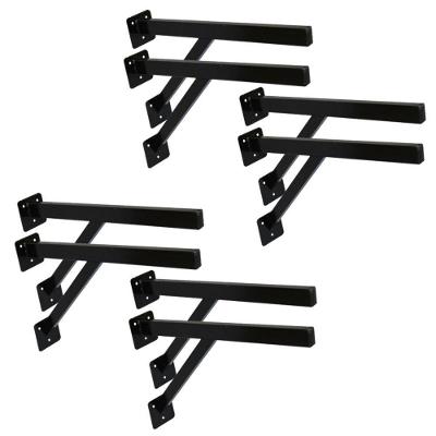 Kit 8 Suportes Parafusar Bancada Pia Pedra Mármore 40X20Cm