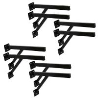 Kit 8 Suportes Parafusar Bancada Pia Pedra Mármore 40X20Cm - 1