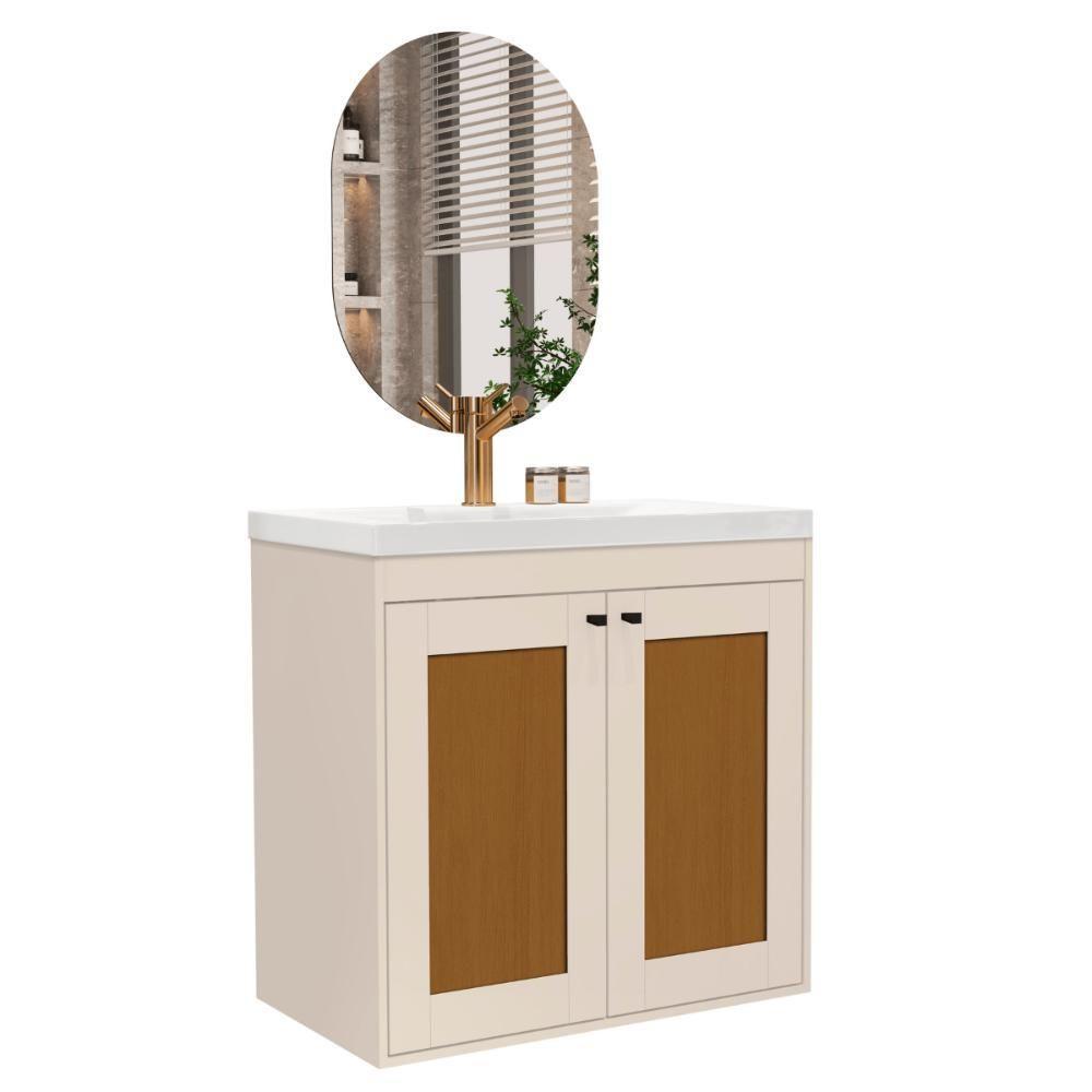 Kit Banheiro Hermes Off White Cedro - 3