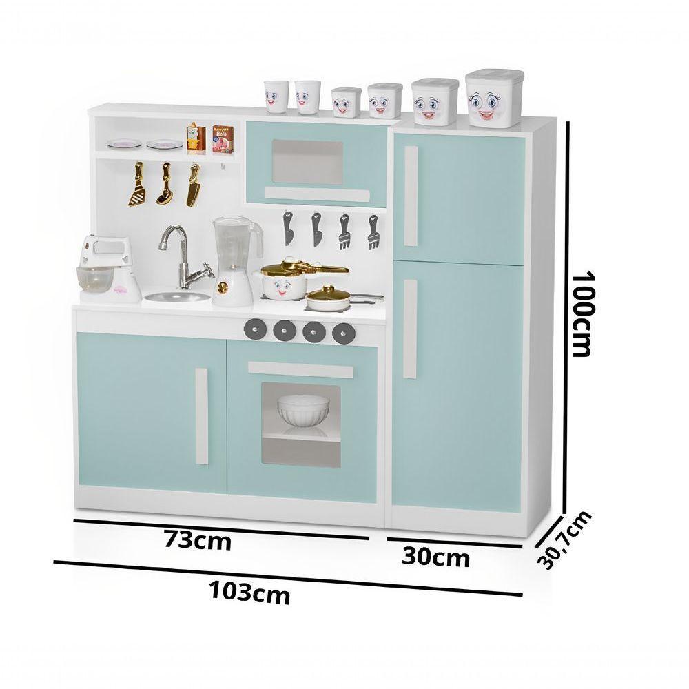 Mini Cozinha Perfeita Com Geladeira Menta Potente - 4