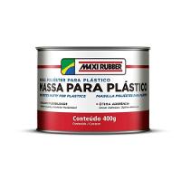 Massa Poliester P/ Plastico 400g - Maxi Rubber - 1