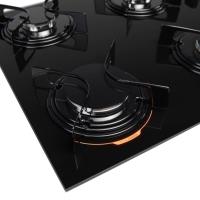 Cooktop 4 Bocas Preto Com Mesa De Vidro Atlas U Top Bivolt - 3