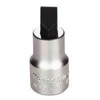 Soquete Em Aço Cromo Vanádio Ponta Chata Tamanho 10 - Encaixe 1/2" Tramontina Pro Tramontina - 1