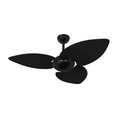 Ventilador De Teto Kovalski Nero Office 3 Pás Preto 127V