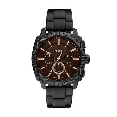 Relógio Fossil Masculino Machine Preto - Fs6097/1pn