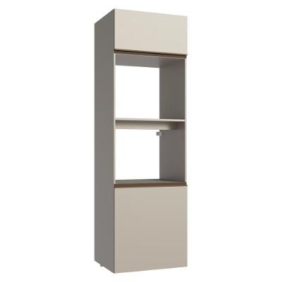 Torre Quente 60 Cm 2 Portas 2 Nichos Suspenso Nice Madesa Crema