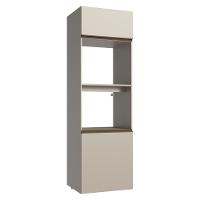 Torre Quente 60 Cm 2 Portas 2 Nichos Suspenso Nice Madesa Crema - 1