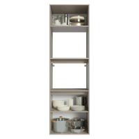 Torre Quente 60 Cm 2 Portas 2 Nichos Suspenso Nice Madesa Crema - 5