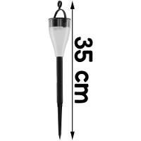 Kit 6 Luminária De Jardim Solar Luz De Led - 3