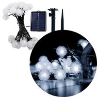 Pisca Cordão Dente De Leão Solar Externo 5m 20 Leds Branco - 1