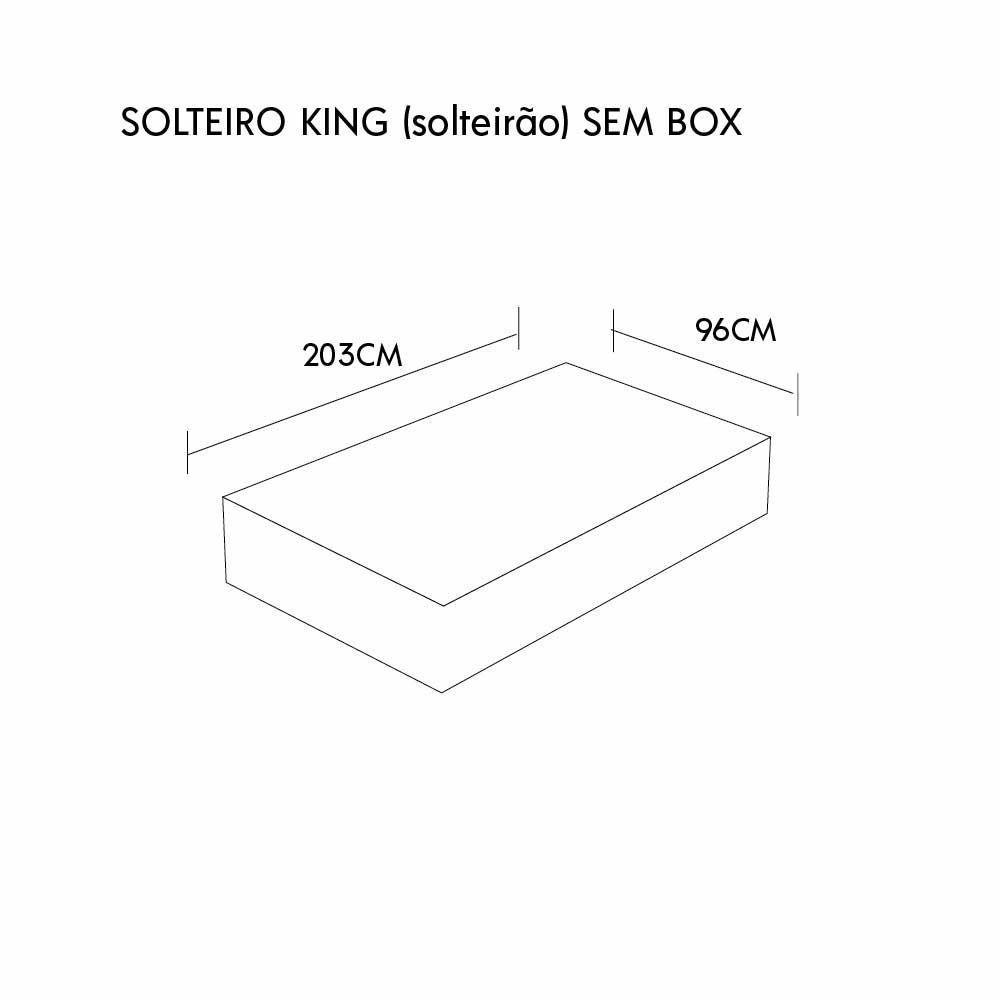 Colchão Classic Duo Pocket - Látex E Molas Duplas Medida Solteiro King 96x203cm Opcionais Sem Opcionais - 2