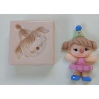 Molde Silicone Circo Rosa Rosto Palhacinha - 2