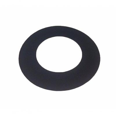 Anel De Acabamento Preto Para Laje Ou Parede Para Dutos De 230 Mm De Diâmetro
