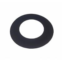 Anel De Acabamento Preto Para Laje Ou Parede Para Dutos De 230 Mm De Diâmetro - 1