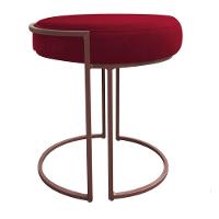 Kit 02 Puffs Love Suede Base Cobre Vermelho - 2